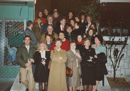El grupo de “Sepas” de la parroquia de Guadalupe en dos imágenes de sus inicios en los años 80. 