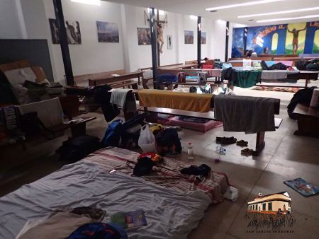 San Carlos Borromeo acoge a familias que piden asilo en España