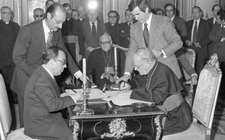 Se cumplen 40 años de los acuerdos con la Santa Sede