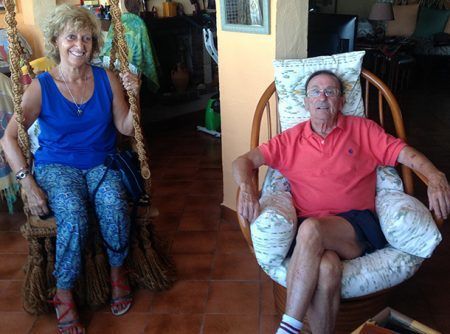 Luis y Pilar el pasado mes de septiembre. Foto Charo Mármol