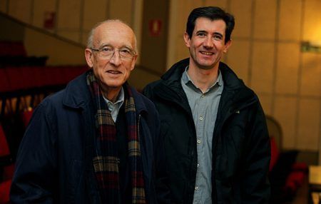 Entrevista a Rafael Aguirre y Carlos Gil en el Foto Gogoa