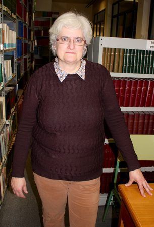 Carmen Barba es profesora en el Instituto Superior de Pastoral. Foto. J.I. Igartua