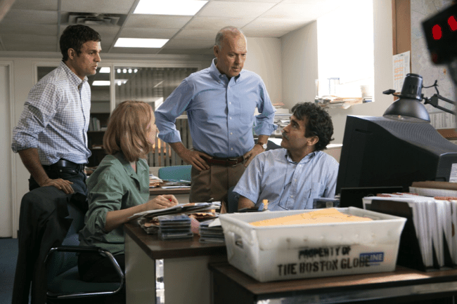 fotogrma de la película Spotlight