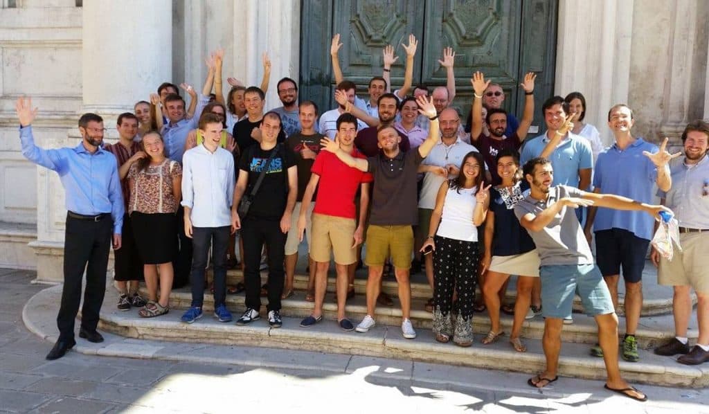El grupo del curso Venice faith and politics. Foto. Venice F+P