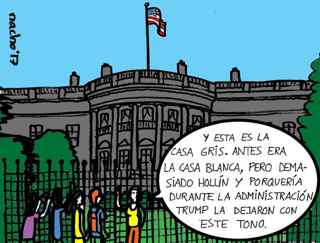 Trump puede convertir todo en suciedad y oscuridas