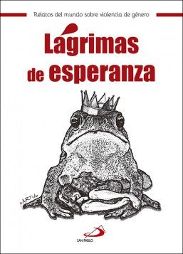 El libro Lágrimas de esperanza sobre la violencia de género.