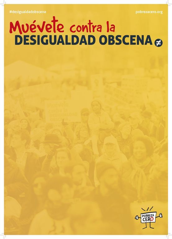 muévete contra la desigualdad obscena