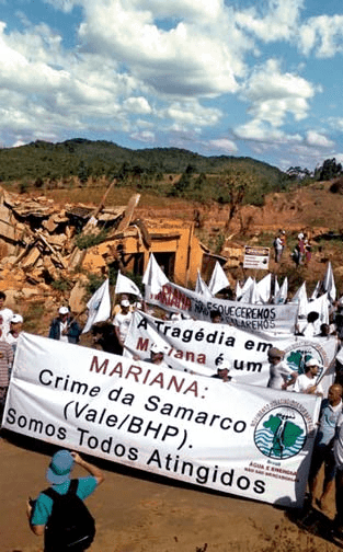 Manus Unidas denuncia el desastre de Mariana dos años despu?es