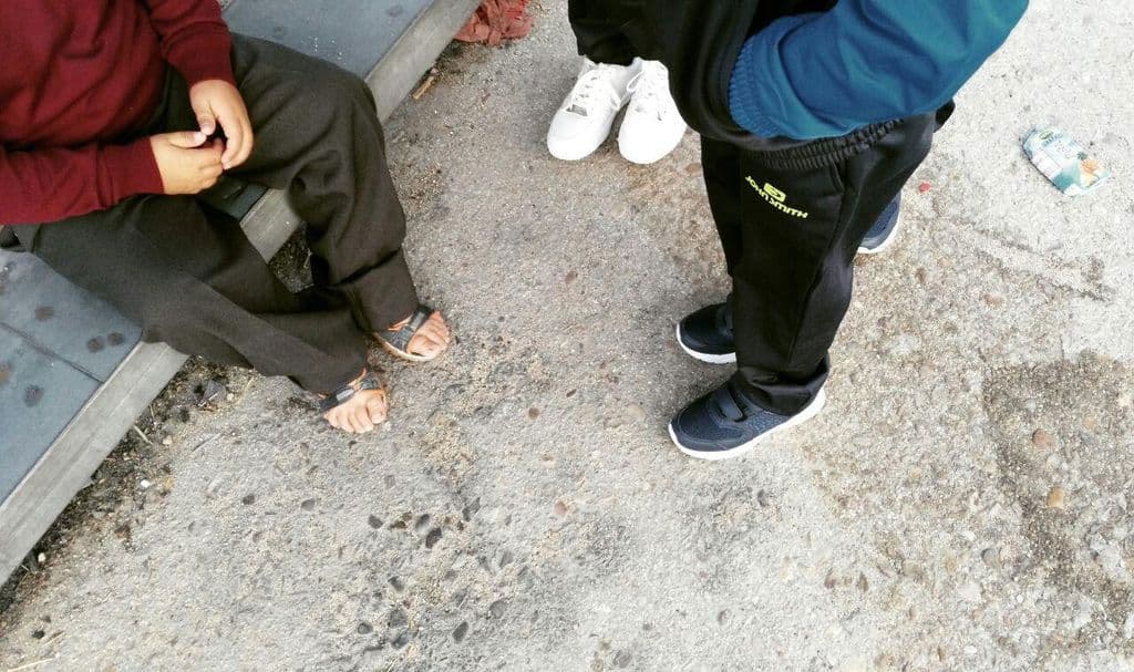 los niños son los primeros afectados por la crisis