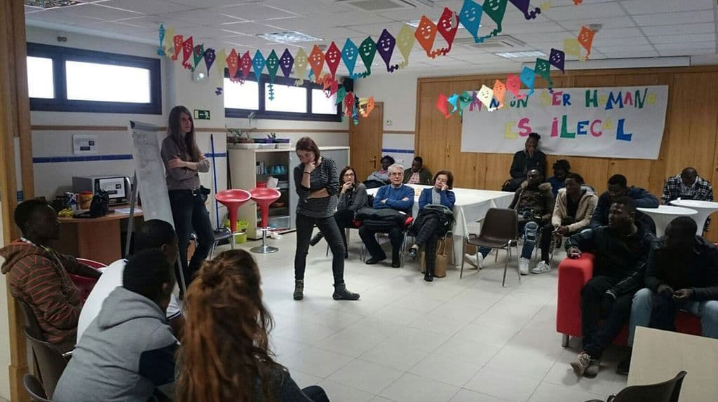 Los subsaharianos nos reciben ninguna acogida