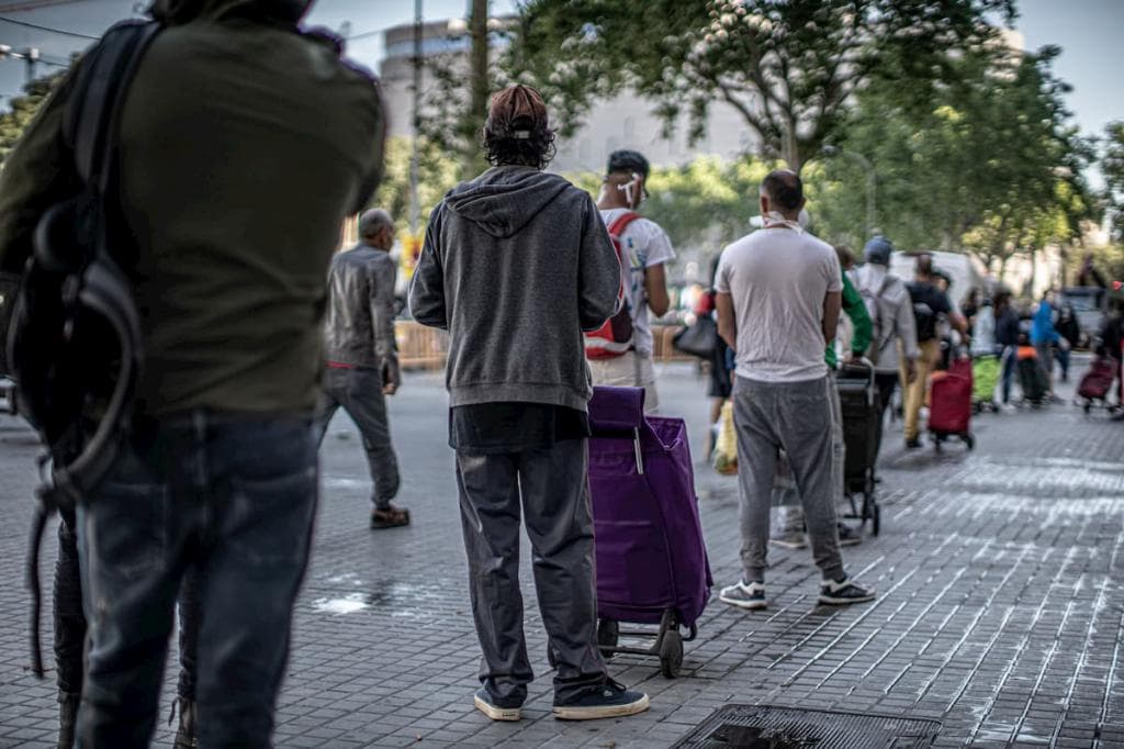 La pandemia podría incrementar en más de 700.000 el número de personas en situación de pobreza en España. Foto: Intermón-Oxfam
