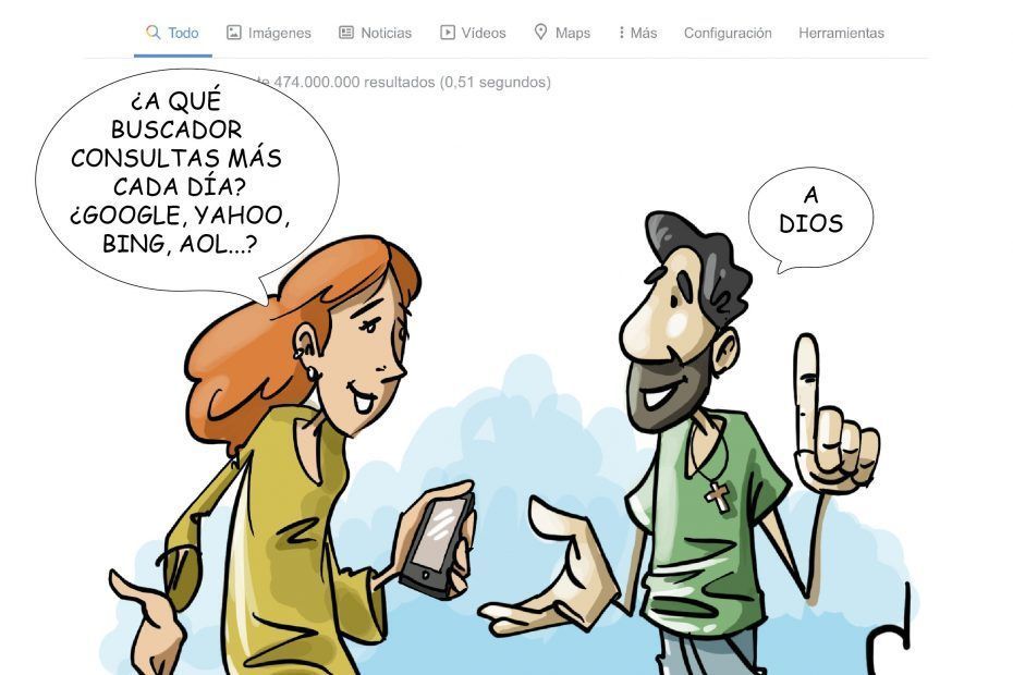 ¿Qué buscador consultas más? Dios